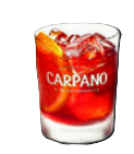 Negroni con Campari Gin y Carpano Rosso