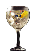 Pink Panther con Spirito Blu y gaseosa de pomelo