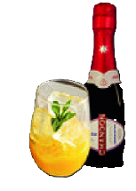 Cuervo Tropical con Chandon Aperitif y maracuyá