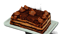 Chocotorta XXL con crema de dulce de leche