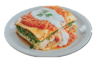 Lasagna de verdura y carne