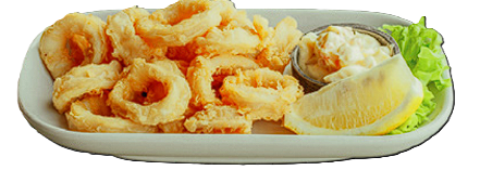 Rabas con salsa tártara