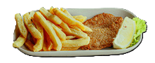 Suprema con papas clásicas