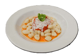 Ñoquis de papa con salsa a elección